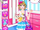 Barbie & Kitty Dress Up