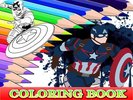 Captain America Colors