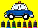 Police Car Coloring