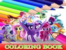 Pony Coloring Book